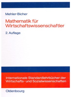 cover image of Mathematik für Wirtschaftswissenschaftler